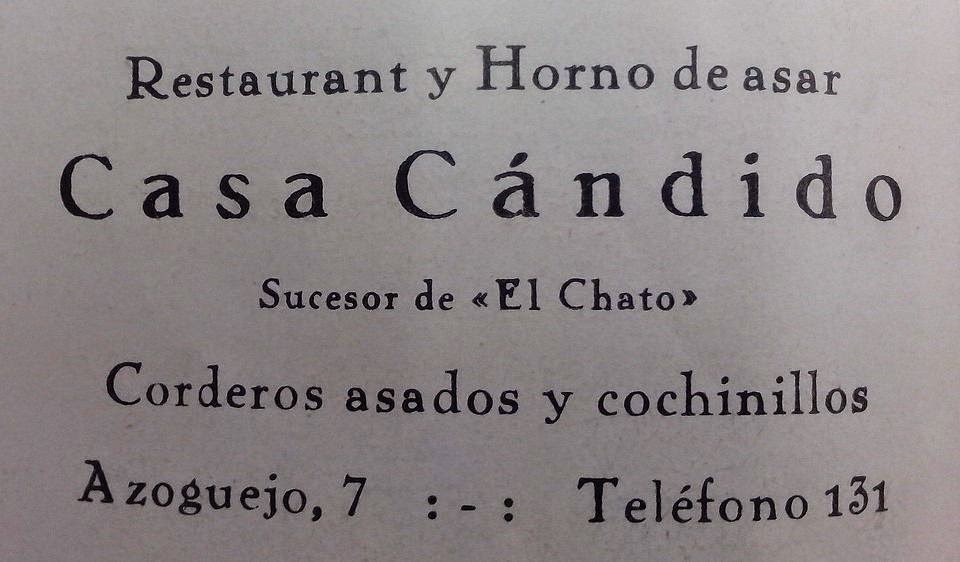 MESON DE CANDIDO